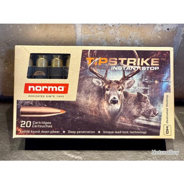 26 BALLES NORMA TIPSTRIKE CALIBRE 7MM-08 - 160 GR / 10.4 g