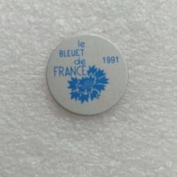 PINS ARMEE DE TERRE LE BLEUET DE FRANCE 1991