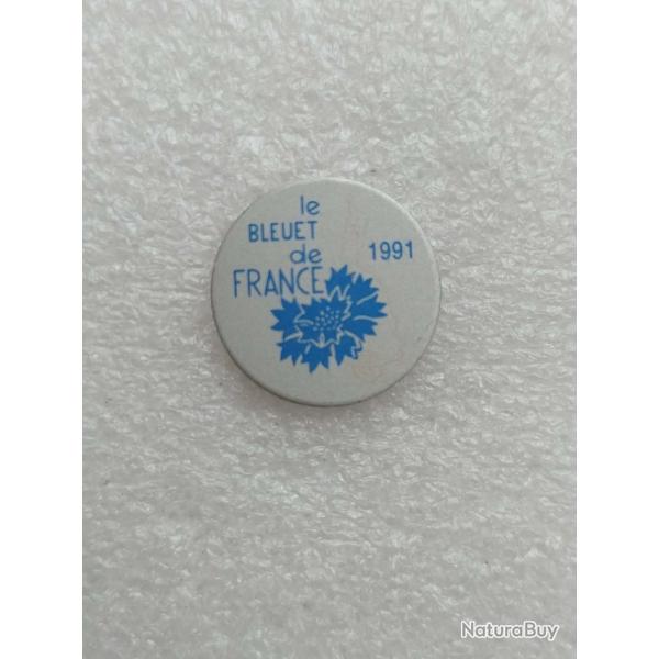PINS ARMEE DE TERRE LE BLEUET DE FRANCE 1991