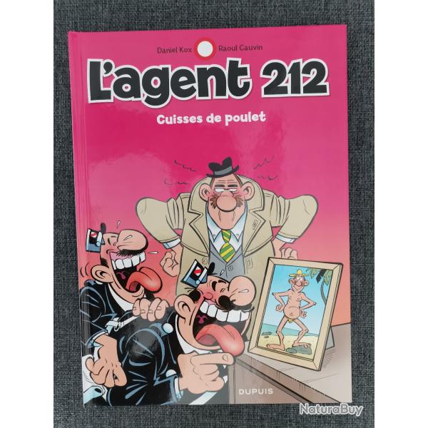 BD L'Agent 212 Cuisses de Poulet par D. Kox et R. Cauvin Dupuis