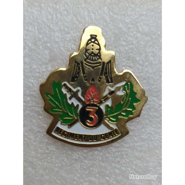 PINS ARMEE FRANCAISE 3eme REGIMENT DE GENIE