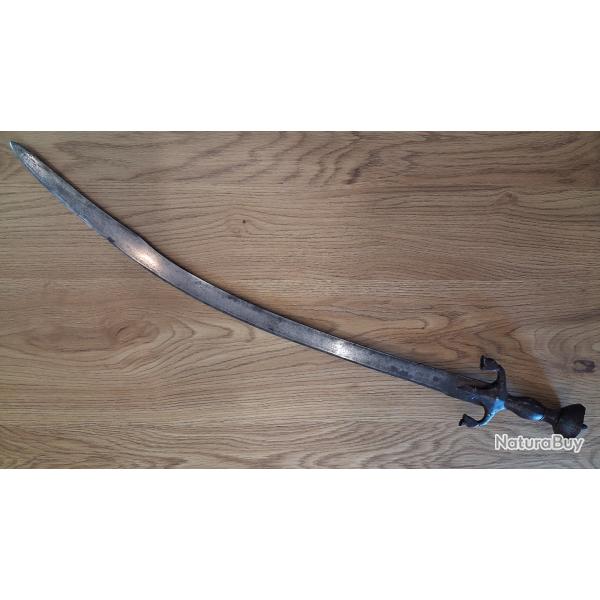 Sabre Indo-Perse dit pulwar ou talwar - Afghanistan, 18�me-19�me si�cle