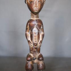 Statuette f&eacute;minine Atty&eacute; - C&ocirc;te d'Ivoire, 20&egrave;me si&egrave;cle