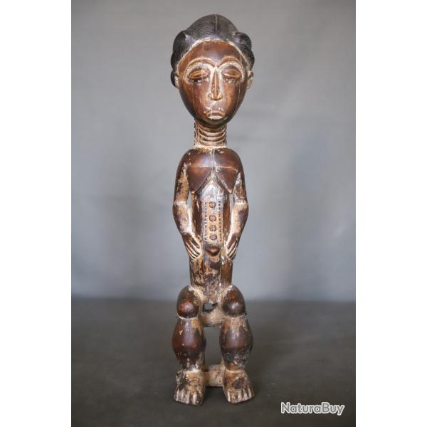 Statuette f�minine Atty� - C�te d'Ivoire, 20�me si�cle