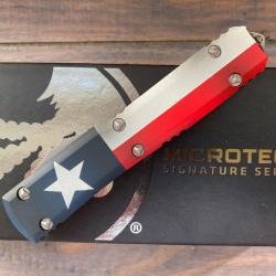 Couteau MICROTECH "TEXAS BLADE SHOW 2023" ULTRA TECH T/E APOCALYTIC FULL SERATED
