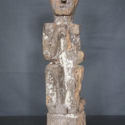 Statuette antropomorphe de gardien protecteur - Himalaya, Ouest du N&eacute;pal