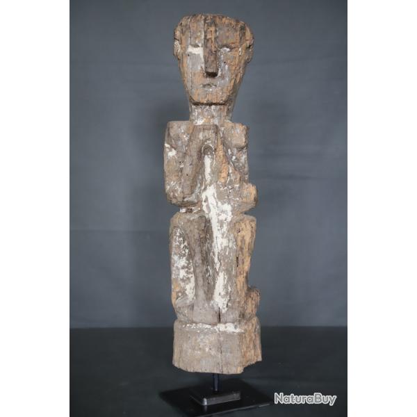 Statuette antropomorphe de gardien protecteur - Himalaya, Ouest du N�pal