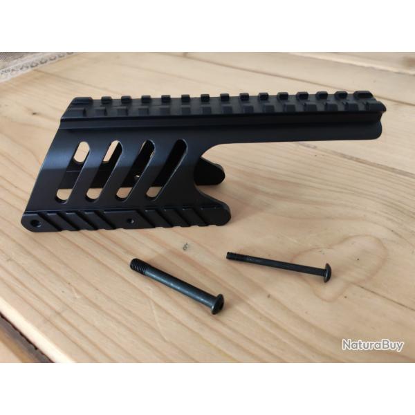 Montage selle rail picatinny Remington 870