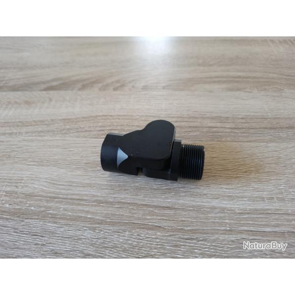 Adaptateur de crosse pliante pour fixation type AR15  de marque AB arms