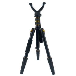 Tr&eacute;pied Aluminium R&eacute;glable T&ecirc;te en V Universelle Chasse Observation Longue Vue Jumelles Cam&eacute;ra Photo
