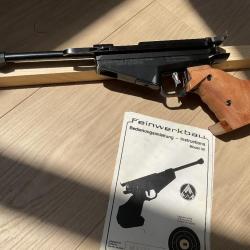 Pistolet Macth Feinwerkbau LP 90 en tr&egrave;s bon &eacute;tat , fonctionnement parfait