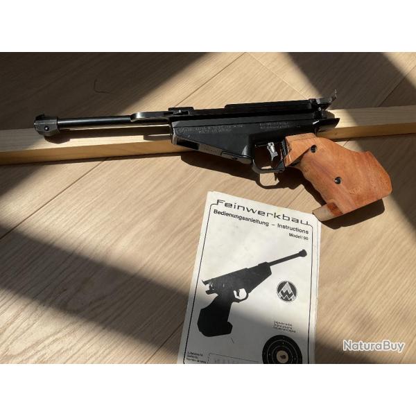 Pistolet Macth Feinwerkbau LP 90 en tr�s bon �tat , fonctionnement parfait