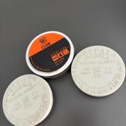 Lot de 3 boites de plomb 1 RWS et 2 OZTAY