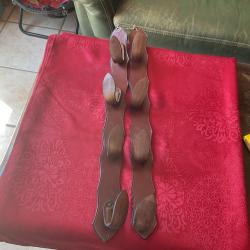 Porte fusils en cuir de marque GK, pas de prix de r&eacute;serve