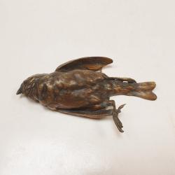 Susse Fr&egrave;res -Comol&eacute;ra (1813-1890) Ecole fran&ccedil;aise Sculpture Moineau Bronze