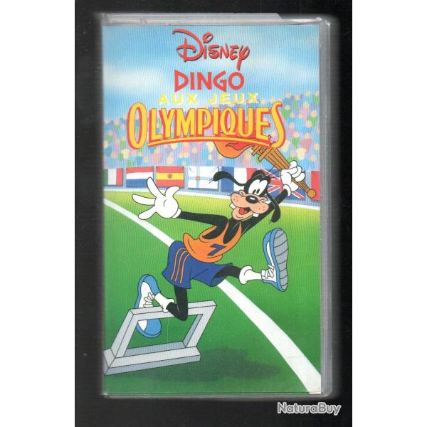 dingo aux jeux olympiques de disney vhs soit cassette vid�o