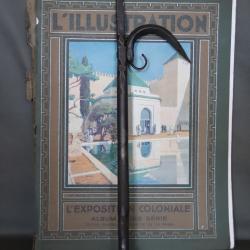Pique de cornac et catalogue de l'exposition coloniale de 1931