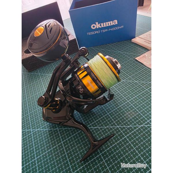 Moulinet Okuma Tesoro TSA-14000HA
