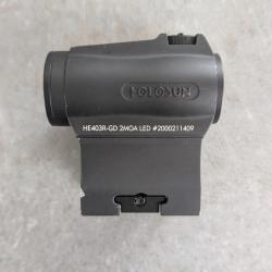 Viseur Holosun 403 R GOLD LED