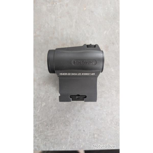 Viseur Holosun 403 R GOLD LED