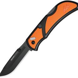 Couteau Outdoor Edge Razor EDC Lite Lame Acier 420J2 Manche GFN Noir Orange Lockback OERCB252C
