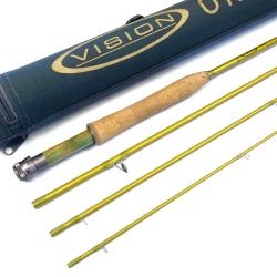 Canne &agrave; mouche Vision ONKI 4 brins 10' soie n&deg; 4 pour la truite