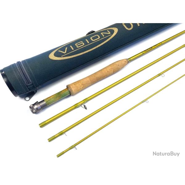 Canne � mouche Vision ONKI 4 brins 10' soie n� 4 pour la truite