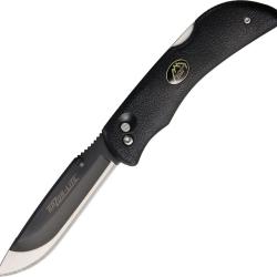 Couteau Outdoor Edge Razor-Lite Lame Acier 420J2 Manche TPR Noir &Eacute;tui Lockback OERL10