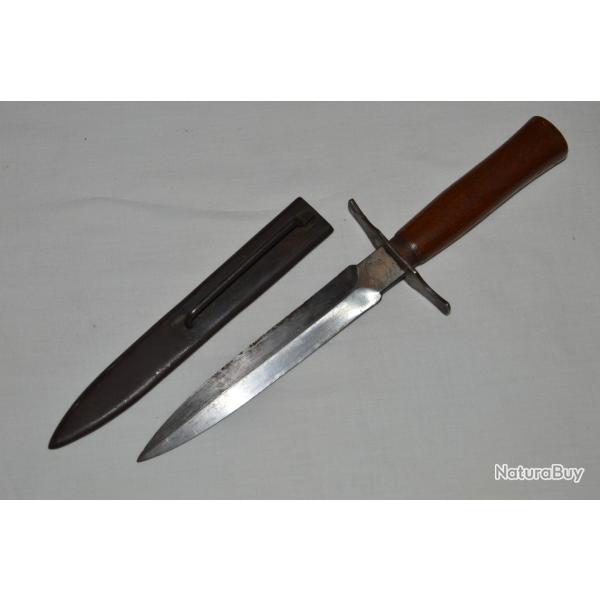 COUTEAU POIGNARD DE TRANCHEE FRANCAIS MODELE 1916-BESSET THIERS-FRENCH TRENCH KNIFE MOD.1916- 1�WW