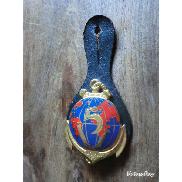 insigne 5� r�giment inter armes  d'outre mer  / guymo paris