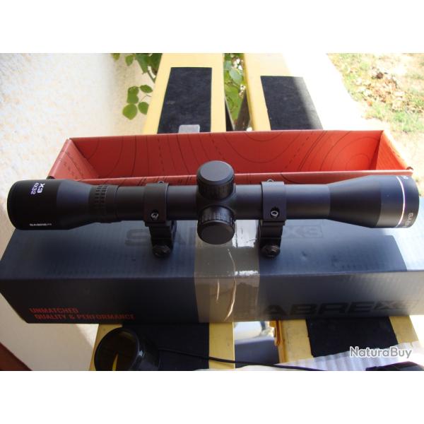Lunette Sabre X3 - 4x32  avec ses 2 colliers