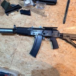 Aks74u gbbr WE neuf vieillie artificiellement