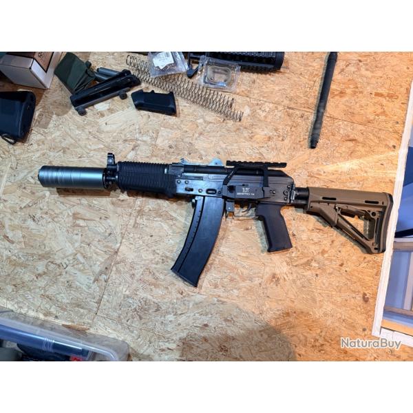 Aks74u gbbr WE neuf vieillie artificiellement