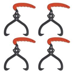 Pinces &agrave; b&ucirc;ches acier carbone 30 cm manche PVC lot 4 robustes