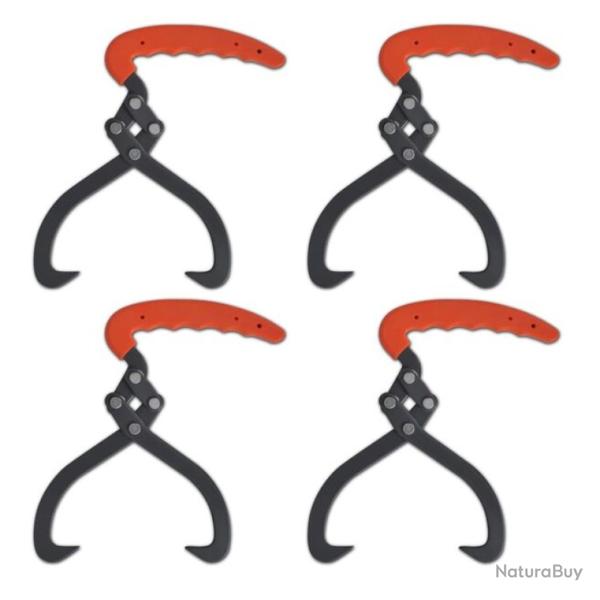 Pinces � b�ches acier carbone 30 cm manche PVC lot 4 robustes