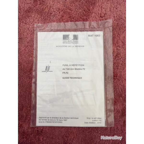 Guide technique du Frf2 . Mat 1063 . �dition de 2002. Version originale dans son emballage d'origine