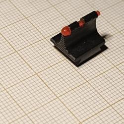 POINT DE MIRE FLUO POUR CARABINE REMINGTON 7400 AVEC 0,65mm en moins que l'original.....T04