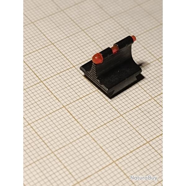 POINT DE MIRE FLUO POUR CARABINE REMINGTON 7400 AVEC 0,65mm en moins que l'original.....T04