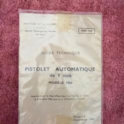 Guide technique PA Mac50 . Mat 1030 . Version originale. &Eacute;dition 1975 .