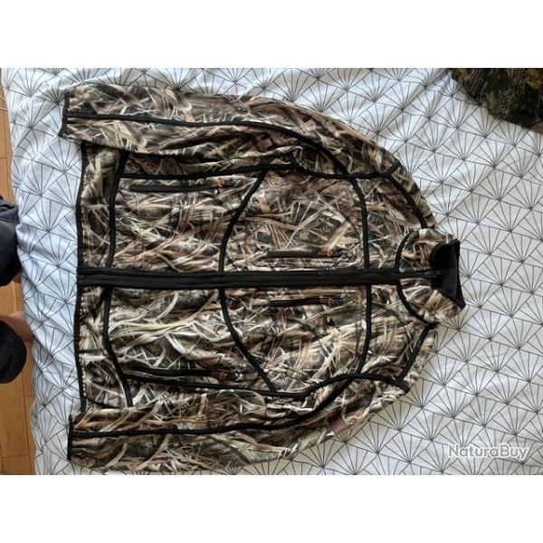 Veste r�versible STAGUNT Taille M MOSSY OAK BLADES / VERT