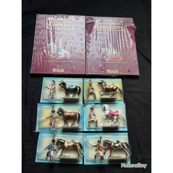 Lot de figurines soldats de plombs Starlux - Glorieux Cavaliers de Napol�on 1er