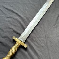 Glaive fran&ccedil;ais mod&egrave;le 1831