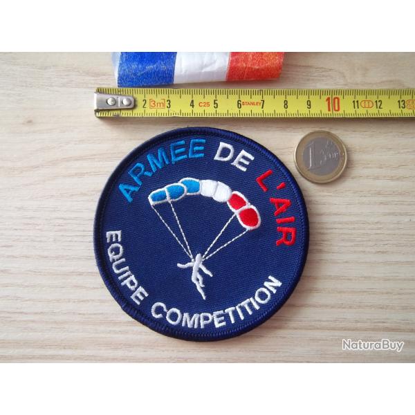 �cusson militaire arm�e air �quipe comp�tition parachutiste