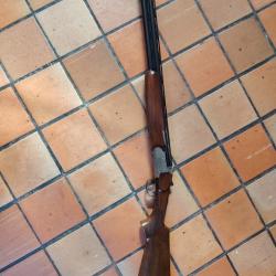 Fusil superpos&eacute; 12/70