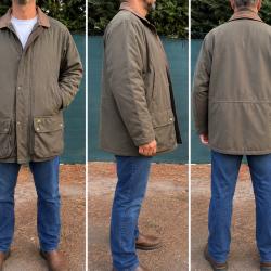 Veste de chasse Charles Dubourg XL - style - doublure tartan