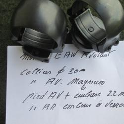 Vends montage pivotant AEW colliers 30 mm,pied Ar  a verroux