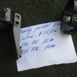 montage pivotant EAW  colliers 25,6mm