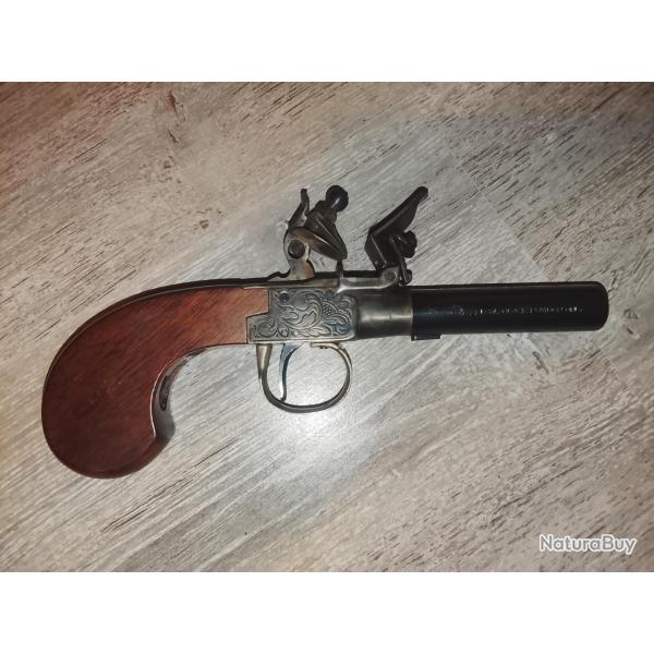 PISTOLET A SILEX LAFAYETTE PALMETTO CALIBRE 41