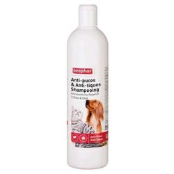 SHAMPOING ANTI-PUCE/TIQUE CHAT CHIEN - 500ml - BEAPHAR