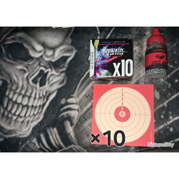 Pack tir bb's 10 sessions